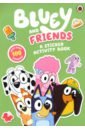 Bluey and Friends. A Sticker Activity Book classic bingo set traditional bingo game set including 38 cards and 90 numbered balls for educational family party game