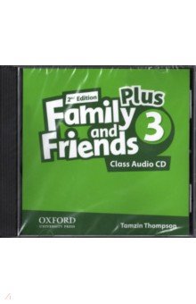 Family and Friends. Plus Level 3. 2nd Edition. Class Audio CDs (CD)