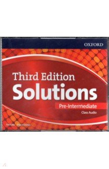 Solutions. Pre-Intermediate. Third Edition. Class Audio CDs