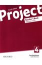 Hutchinson Tom, Rezmuves Zoltan Project. Fourth Edition. Level 4. Teacher's Book with Online Practice Pack hutchinson tom hardy gould janet project fourth edition level 1 workbook with online practice cd