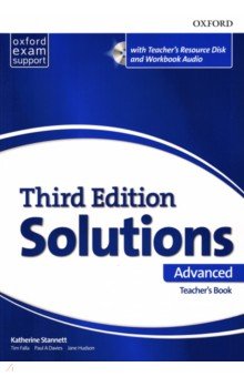 Обложка книги Solutions. Advanced. Third Edition. Teacher's Book with Teacher's Resource Disk Pack, Stannett Katherine, Falla Tim, Davies Paul A