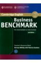 Sanders Patricia Business Benchmark. Pre-intermediate to Intermediate. BULATS and Business Preliminary Teacher's Book heyderman emma cooke caroline may peter complete preliminary second edition self study pack student s book and workbook with answers