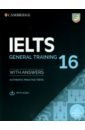 IELTS 16. General Training Student's Book with Answers with Audio with Resource Bank ic test sot 343 test socket sot343 socket aging test sockets with pcb with terminal