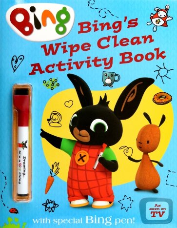 Bing's Wipe Clean Activity Book