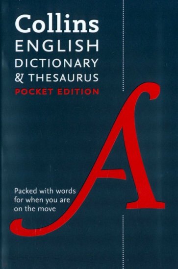 English Pocket Dictionary and Thesaurus