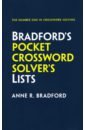 Bradford Anne R. Bradford's Pocket Crossword Solver's Lists price lists