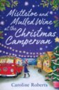 Roberts Caroline Mistletoe and Mulled Wine at the Christmas Campervan moorcroft sue under the mistletoe
