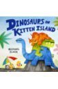 Slack Michael Dinosaurs on Kitten Island slide and find dinosaurs