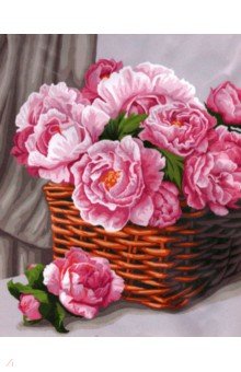 

Рисование по номерам Нежные пионы