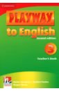 Gerngross Gunter, Puchta Herbert Playway to English. Level 3. Second Edition. Teacher's Book playway to english second edition level 2 activity book with cd rom