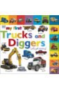 Greenwood Marie My First Trucks and Diggers. Let's Get Driving 3 pack of diecast engineering construction vehicles dump digger mixer truck 1 50 scale metal model cars pull back car toys