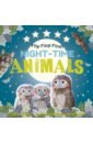 Sirett Dawn Flip Flap Find! Night-time Animals hide and peek a lift the flap board book