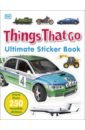 Hunt Phil Things That Go. Ultimate Sticker Book hunt phil things that go ultimate sticker book