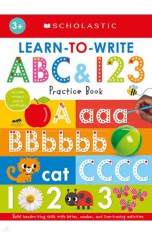 Learn to Write ABC and 123. Practice Book