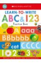 Learn to Write ABC and 123. Practice Book jumbo workbook second grade