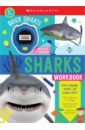 Quick Smarts Sharks Workbook early learning machine learning animals shape color learning cards machine with 112 cards talking flash cards educational toys