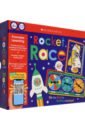 Rocket Race. Learning Games letter links learning game