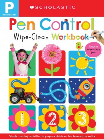 Pen Control. Wipe Clean Workbook