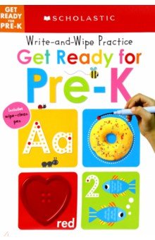  - Write and Wipe Practice. Get Ready for Pre-K