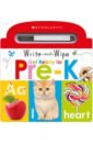 Write and Wipe Get Ready for Pre-K archer mandy wipe clean first letters