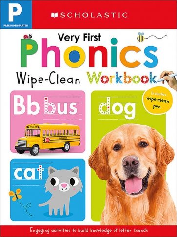 Pre-K. Very First Phonics. Wipe Clean Workbooks