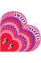 Sklansky Amy E. Sweet Hearts science nurse motif pattern print heart shape dangle earrings 2022 new saint valentine s day teachers day gifts free shipping