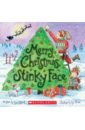 McCourt Lisa Merry Christmas, Stinky Face shurtech 1 88 inch x 20 yard blue duct tape