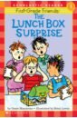 Maccarone Grace First-Grade Friends. The Lunch Box Surprise. Level 1 wheat straw microwave lunch box food box office school lunch box to send spoon fork sealed box built in three grid lunch box