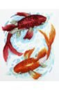Обложка Рисование по номерам Влюбленные рыбки