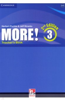 Обложка книги More! 2nd Edition. Level 3. A2-B1. Teacher's Book, Puchta Herbert, Stranks Jeff