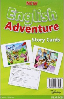 Обложка книги New English Adventure. Level 1. Story cards, Worrall Anne