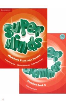 Обложка книги Super Minds. Level 4. Workbook Pack with Grammar Booklet, Puchta Herbert, Gerngross Gunter, Lewis-Jones Peter