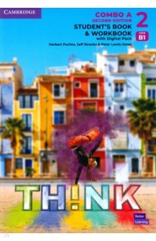Think. Level 2. B1. Second Edition. Combo A. Student's Book and Workbook with Digital Pack