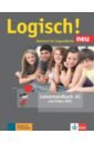 Fleer Sarah Logisch! neu. A1. Lehrerhandbuch (+DVD) schnack arwen burger elke fleer sarah deutsch intensiv schreiben a1