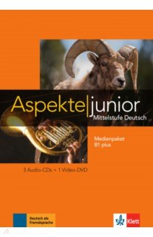 Aspekte junior. B1+. Medienpaket (3 Audio-CDs, DVD)