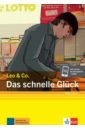 Burger Elke, Scherling Theo Das schnelle Glück. Stufe 1. Leichte Lektüre für Deutsch als Fremdsprache. Buch + Online