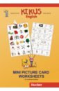 Garlin Edgardis, Merkle Stefan Kikus English. Mini Picture Card Worksheets for vocabulary building. English as a foreign language