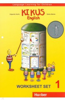 Garlin Edgardis, Merkle Stefan - Kikus English. Worksheet Set 1. Language Learning for Children. English as a foreign language