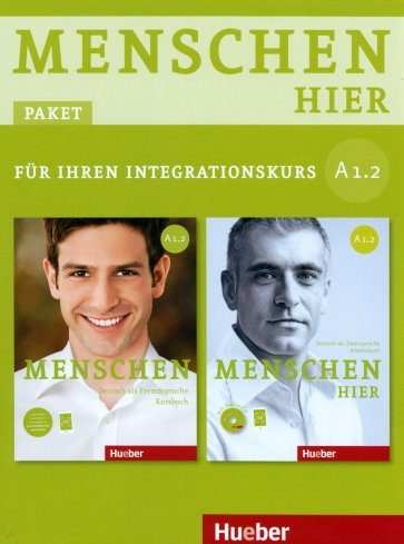 Menschen hier A1.2. Paket, Kursbuch Menschen und Arbeitsbuch Menschen hier mit Audio-CD