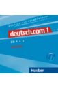 Обложка Deutsch.com 1. 2 Audio-CDs zum Kursbuch. Deutsch als Fremdsprache