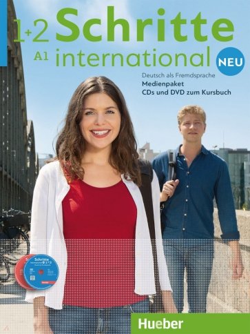 Schritte international Neu 1+2. Medienpaket, 5 Audio-CDs und 1 DVD zum Kursbuch