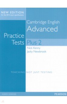 Обложка книги Cambridge Advanced. Volume 2. Practice Tests Plus. Students' Book without Key, Kenny Nick, Newbrook Jacky