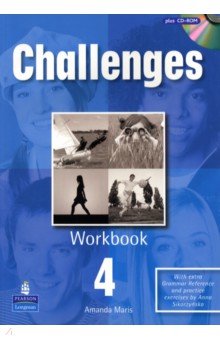 Обложка книги Challenges 4. Workbook + CD-ROM, Maris Amanda