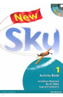 Обложка книги New Sky. Level 1. Activity Book with Student's Multi-ROM, Bygrave Jonathan, Freebairn Ingrid, Abbs Brian