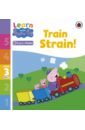 Train Strain! Level 3. Book 13 letter sounds phonics flashcards