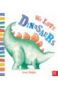 Volpin Lucy We Love Dinosaurs big words for little experts space