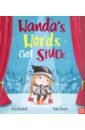 Rowland Lucy Wanda's Words Got Stuck korte steve harley quinn talking figure and illustrated book