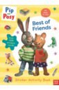 Pip and Posy. Best of Friends. Sticker Activity Book fluffy friends kitten sticker