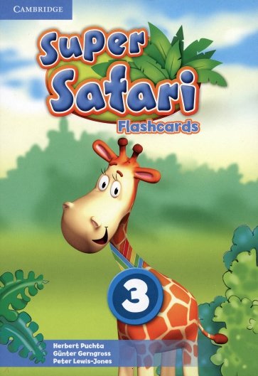 Super Safari. Level 3. Flashcards, pack of 78