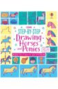 Watt Fiona Horses and Ponies watt fiona nolan kate drawing and colouring pad
